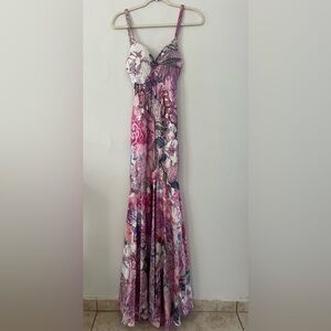Mary L Couture Pink and Purple Dress
